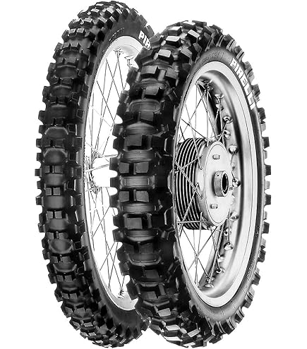 Amazon.com: Pirelli Tire xc Mid Hard Rear 100/100-18 59R Bias Tt